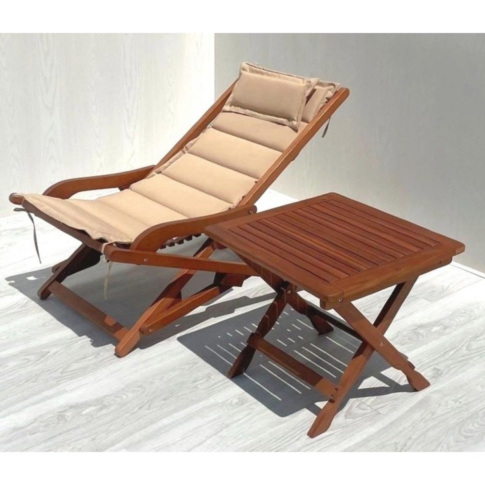 Зонт для сада AFM-270/8kR-Beige (с наклоном)